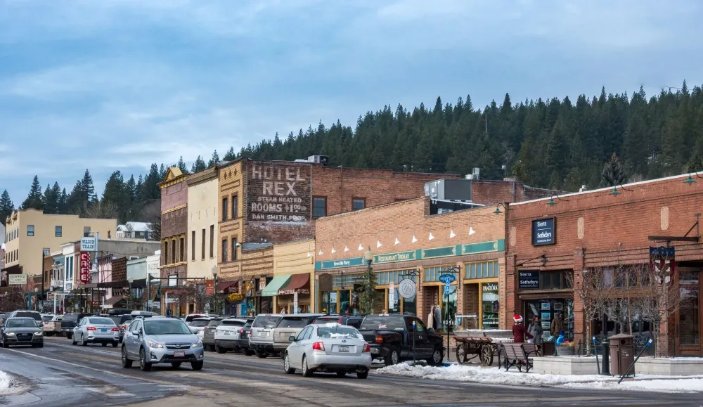 Downtown Truckee, California